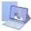 Royal Bailey Ty-ry812 Funda Con Bluetooth Teclado Para Honor Pad 8 12" Morado