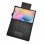 Royal Bailey S062 Funda Con Bluetooth Teclado Para Samsung Tab S6 Lite 2024 10.4" P620/p625/tab S6 Lite 2022 10.4" P613/p619/tab S6 Lite 2020 10.4" P610/p615 Negro