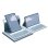 Royal Bailey Rt209 Funda Con Bluetooth Teclado Para Ipad 10th(2022)10.9 Azul