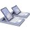 Royal Bailey Sx209c Funda Con Bluetooth Teclado Para Ipad 10th(2022)10.9 Morado