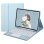 Royal Bailey Ty209c Funda Con Bluetooth Teclado Para Ipad 10th(2022)10.9 Azul
