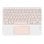 Royal Bailey Pd-c209 Funda Con Bluetooth Teclado Para Ipad 10th(2022)10.9 Rosa