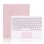 Royal Bailey Ps209c Funda Con Bluetooth Teclado Para Ipad 10th(2022)10.9 Rosa