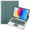 Royal Bailey Psc-lx127 Funda Con Bluetooth Teclado Para Lenovo Tab P12 12.7" 2023 Verde