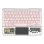 Royal Bailey Jt-p610-1 Funda Con Bluetooth Teclado Para Samsung Tab S6 Lite 2024 10.4" P620/p625/tab S6 Lite 2022 10.4" P613/p619/tab S6 Lite 2020 10.4" P610/p615 Rosa