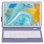 Royal Bailey T1083 Funda Con Bluetooth Teclado Para Huawei Mediapad M6 10.8/matepad 10.8 Morado