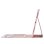Royal Bailey Ps131c Funda Con Bluetooth Teclado Para Ipad Air 13(2024)/ipad Pro 12.9(2022/2021/2020/2018) Rosa