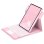 Royal Bailey Pd-e12 Funda Con Bluetooth Teclado Para Ipad 10.2(2021/2020/2019)/ipad Air 10.5/ipad Pro 10.5 Rosa