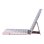 Royal Bailey X3125-6 Funda Con Bluetooth Teclado Para Ipad Air 11(2024)/ipad Air 5 10.9(2022)/ipad Air 4 10.9(2020)/ipad Pro 11(2022/2021/2020/2018) Rosa