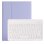 Royal Bailey Ym45 Funda Con Bluetooth Teclado Para Ipad Mini 1/2/3/4/5 Morado