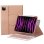 Royal Bailey Hd11 Funda Con Bluetooth Teclado Para Ipad Air 11(2024)/ipad Air 5 10.9(2022)/ipad Air 4 10.9(2020)/ipad Pro 11(2022/2021/2020/2018) Rosa