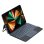 Royal Bailey J3125-6 Funda Con Bluetooth Teclado Para Ipad Air 11(2024)/ipad Air 5 10.9(2022)/ipad Air 4 10.9(2020)/ipad Pro 11(2022/2021/2020/2018) Negro