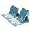 Royal Bailey Pd-e12-1 Funda Con Bluetooth Teclado Para Ipad 10.2(2021/2020/2019)/ipad Air 10.5/ipad Pro 10.5 Azul