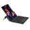 Royal Bailey Sx129c Funda Con Bluetooth Teclado Para Ipad Air 13(2024)/ipad Pro 12.9(2022/2021/2020/2018) Negro