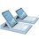Royal Bailey Sx129c Funda Con Bluetooth Teclado Para Ipad Air 13(2024)/ipad Pro 12.9(2022/2021/2020/2018) Azul