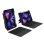 Royal Bailey Yj102 Funda Con Bluetooth Teclado Para Ipad 10.2(2021/2020/2019)/ipad Air 10.5/ipad Pro 10.5 Negro
