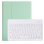 Royal Bailey Ym131 Funda Con Bluetooth Teclado Para Ipad Air 13(2024)/ipad Pro 12.9(2022/2021/2020/2018) Verde