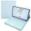 Royal Bailey Ts11-1 Funda Con Bluetooth Teclado Para Ipad Air 11(2024)/ipad Air 5 10.9(2022)/ipad Air 4 10.9(2020)/ipad Pro 11(2022/2021/2020/2018) Azul
