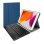 Royal Bailey Rk405c Funda Con Bluetooth Teclado Para Ipad Mini 1/2/3/4/5 Azul