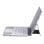 Royal Bailey X3125-6 Funda Con Bluetooth Teclado Para Ipad Air 11(2024)/ipad Air 5 10.9(2022)/ipad Air 4 10.9(2020)/ipad Pro 11(2022/2021/2020/2018) Gris