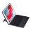 Royal Bailey T1092 Funda Con Bluetooth Teclado Para Ipad 10.2(2021/2020/2019)/ipad Air 10.5/ipad Pro 10.5 Negro