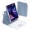 Royal Bailey Xy102c Funda Con Bluetooth Teclado Para Ipad 10.2(2021/2020/2019)/ipad Air 10.5/ipad Pro 10.5 Azul