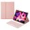 Royal Bailey Hf102 Funda Con Bluetooth Teclado Para Ipad 10.2(2021/2020/2019)/ipad Air 10.5/ipad Pro 10.5 Rosa
