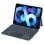 Royal Bailey J3125-6 Funda Con Bluetooth Teclado Para Ipad Air 11(2024)/ipad Air 5 10.9(2022)/ipad Air 4 10.9(2020)/ipad Pro 11(2022/2021/2020/2018) Verde