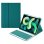 Royal Bailey Hf102 Funda Con Bluetooth Teclado Para Ipad 10.2(2021/2020/2019)/ipad Air 10.5/ipad Pro 10.5 Verde