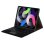 Royal Bailey Ps131c Funda Con Bluetooth Teclado Para Ipad Air 13(2024)/ipad Pro 12.9(2022/2021/2020/2018) Negro