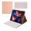 Royal Bailey Hk132d Funda Con Bluetooth Teclado Para Ipad Air 13(2024)/ipad Pro 12.9(2022/2021/2020/2018) Rosa