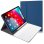 Royal Bailey Rk11 Funda Con Bluetooth Teclado Para Ipad Air 11(2024)/ipad Air 5 10.9(2022)/ipad Air 4 10.9(2020)/ipad Pro 11(2022/2021/2020/2018) Azul