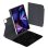 Royal Bailey Xy102c Funda Con Bluetooth Teclado Para Ipad 10.2(2021/2020/2019)/ipad Air 10.5/ipad Pro 10.5 Negro