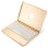 Royal Bailey F102b Funda Con Bluetooth Teclado Para Ipad 10.2(2021/2020/2019)/ipad Air 10.5/ipad Pro 10.5 Dorado