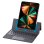 Royal Bailey J5022 Funda Con Bluetooth Teclado Para Ipad 10.2(2021/2020/2019)/ipad Air 10.5/ipad Pro 10.5 Negro