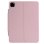 Royal Bailey J3125-6d Funda Con Bluetooth Teclado Para Ipad Air 11(2024)/ipad Air 5 10.9(2022)/ipad Air 4 10.9(2020)/ipad Pro 11(2022/2021/2020/2018) Rosa