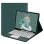 Royal Bailey Ty12c-1 Funda Con Bluetooth Teclado Para Ipad 10.2(2021/2020/2019)/ipad Air 10.5/ipad Pro 10.5 Verde