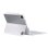 Royal Bailey Pj5026-3d Funda Con Bluetooth Teclado Para Ipad Air 11(2024)/ipad Air 5 10.9(2022)/ipad Air 4 10.9(2020)/ipad Pro 11(2022/2021/2020/2018)
 Blanco
