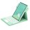 Royal Bailey Pd-e12-1 Funda Con Bluetooth Teclado Para Ipad 10.2(2021/2020/2019)/ipad Air 10.5/ipad Pro 10.5 Verde