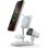 Cargador inalámbrico XtremeMac X-Station 3 en 1 gris con MagSafe y Qi