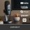 Microphone Logitech G Yeti Nano USB cardioïde et omnidirectionnel gris avec mute