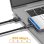 Cavo USB-A a USB-C Avizar con LED di Ricarica 1,5 m