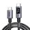 USB-C Kabel Ugreen 240W 3 m mit digitalem Display und Textilummantelung