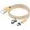 Cavo di ricarica 3-in-1 magnetico Avizar USB-A a USB-C/Lightning/Micro-USB