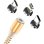 Cavo di ricarica 3-in-1 magnetico Avizar USB-A a USB-C/Lightning/Micro-USB