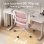 Chaise de bureau ergonomique Naspaluro Maille respirante