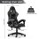 Silla gaming Naspaluro ergonómica piel sintética soporte lumbar reclinable