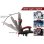Chaise de bureau Naspaluro Gaming ergonomique réglable noir rouge