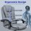 Chaise de bureau Naspaluro ergonomique avec accoudoirs
