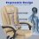 Chaise de bureau Naspaluro ergonomique réglable avec grand siège rembourré
